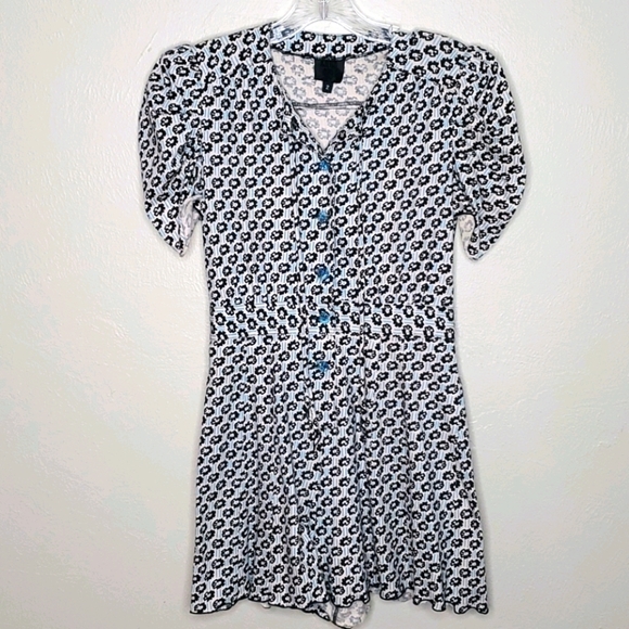 Anna Sui Button Front Romper Size 2 - Picture 2 of 8